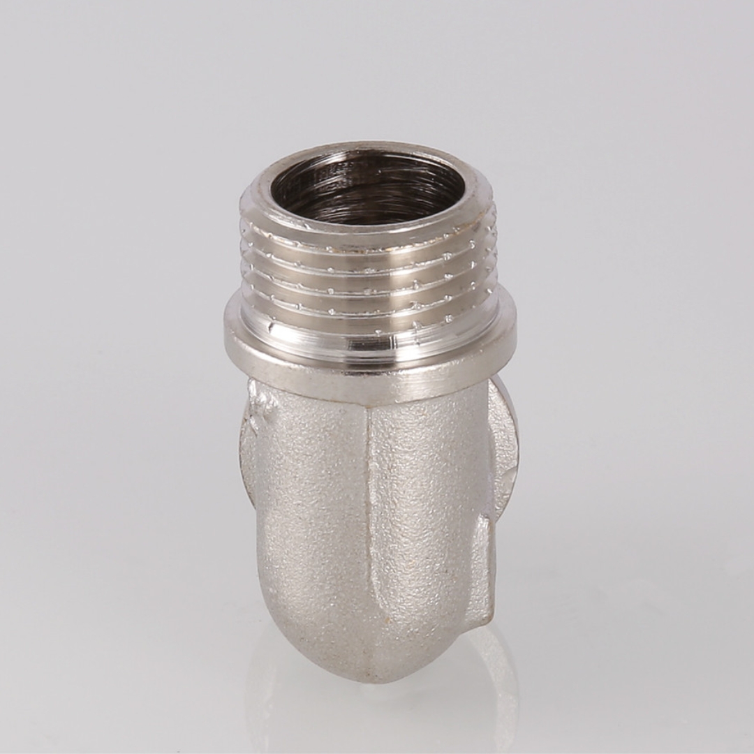 Угол 90° резьбовой (НР) 1" латунь-никель VALTEC (VTr.093.N.0006)