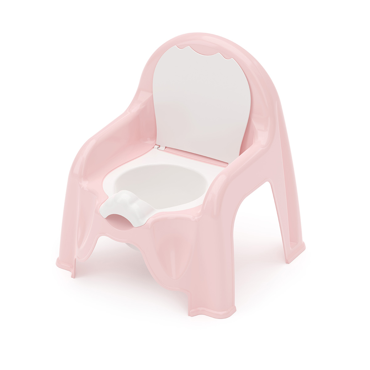 Горшок-стульчик детский (розовый) (1/6) "альтернатива" м1528