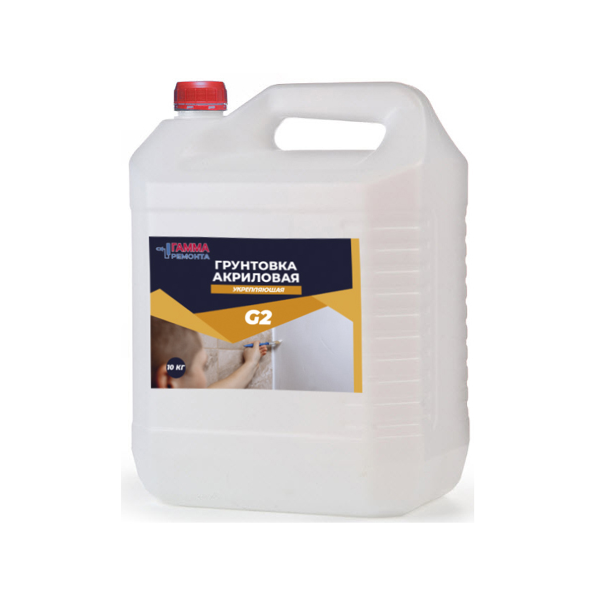 Грунтовка укрепляющая универсальная g2 10 кг (1) "гамма ремонта"