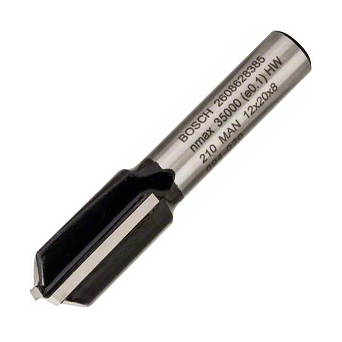 Фреза пазовая прямая "standard for wood" 12 х 20 мм, хвостовик 8 мм (1) "bosch" 2608628385