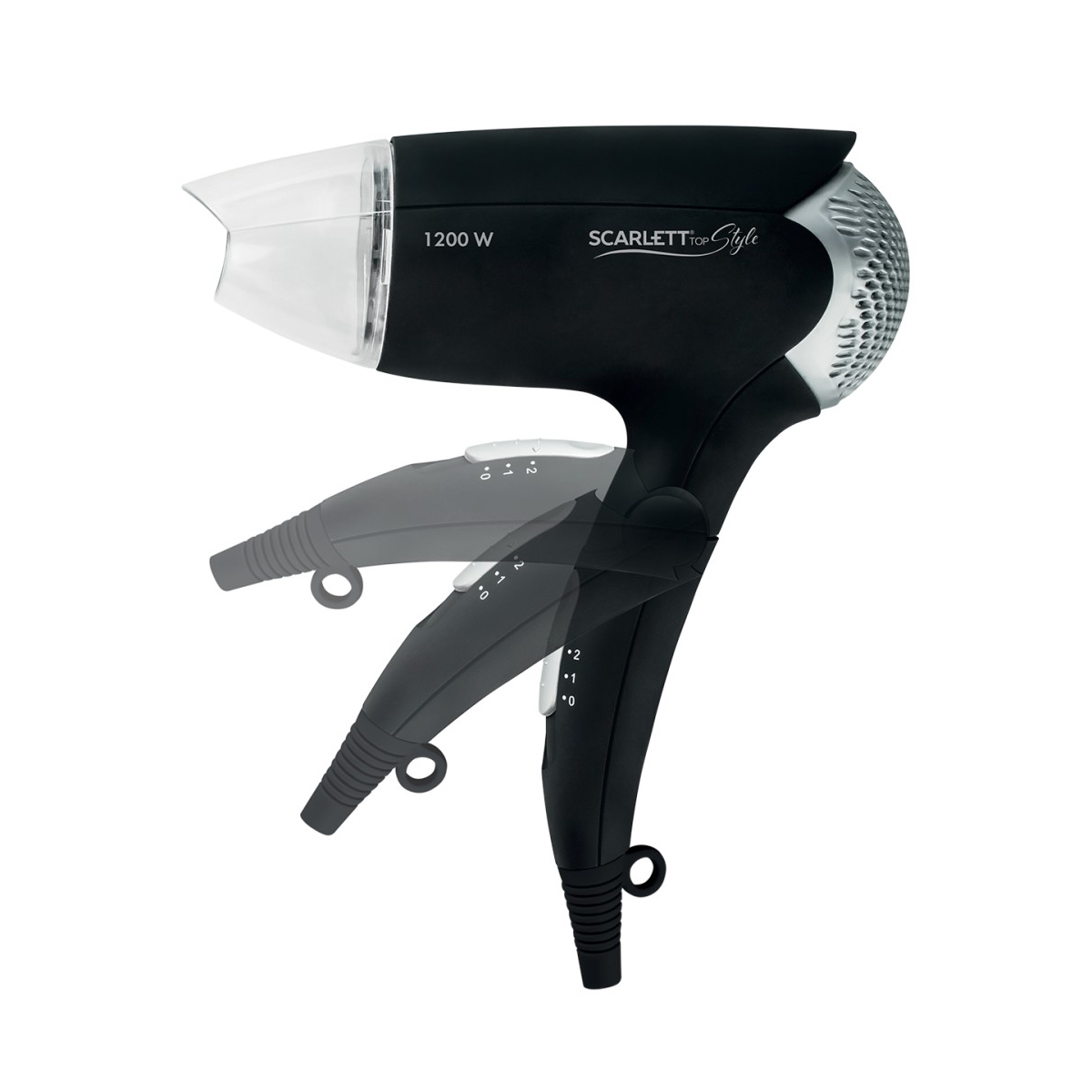 Фен sc-hd70it02  1200 вт (1/24) "scarlett"