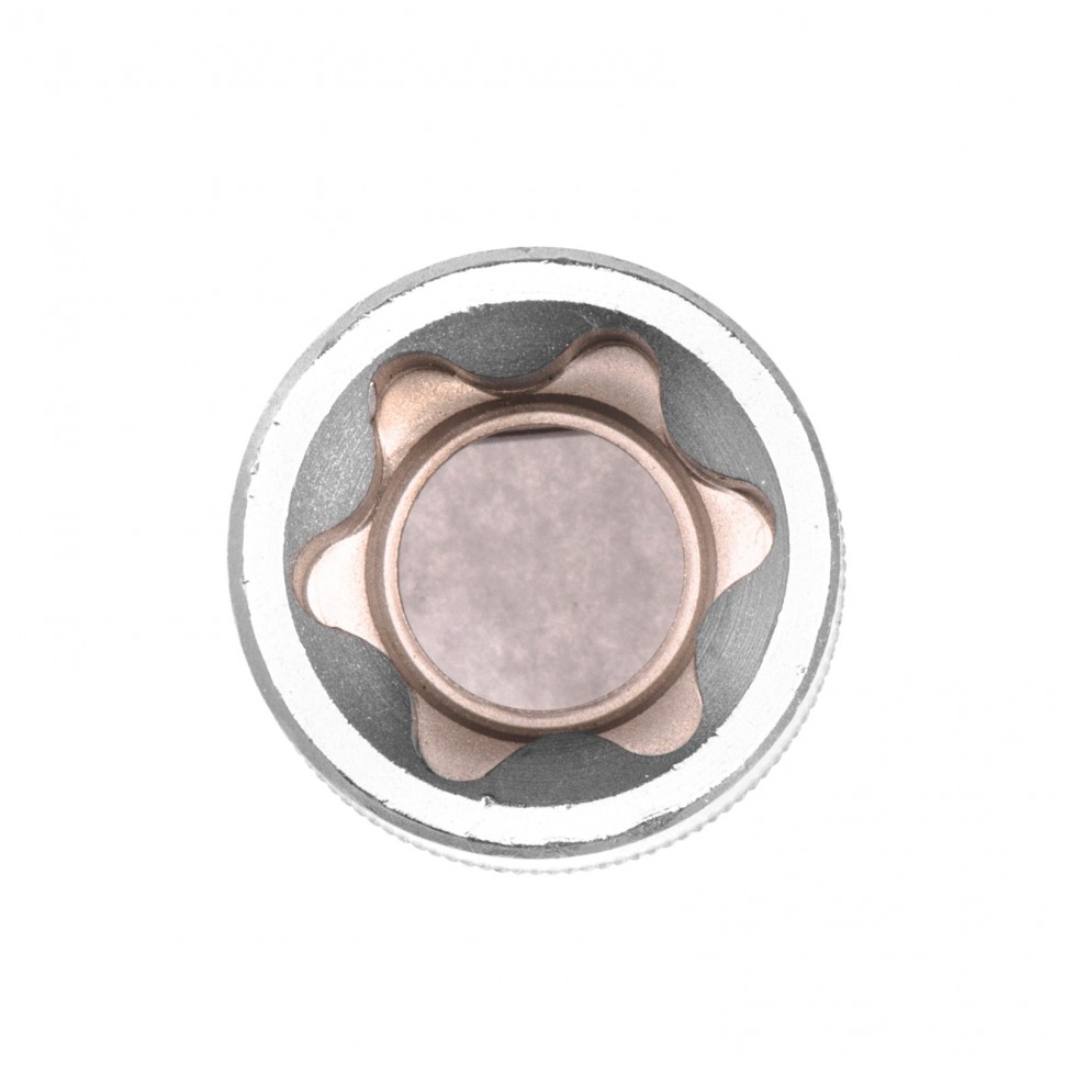 Головка торцевая, 17 мм, двенадцатигранная, CrV, под квадрат 1/2, хромированная Stels (13662)