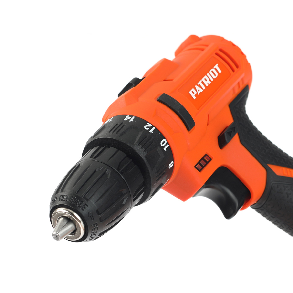 Дрель-шуруповерт аккумуляторная Patriot BR 187UES, 18 В, 2 x 2 Ач Li-ion, ЗУ