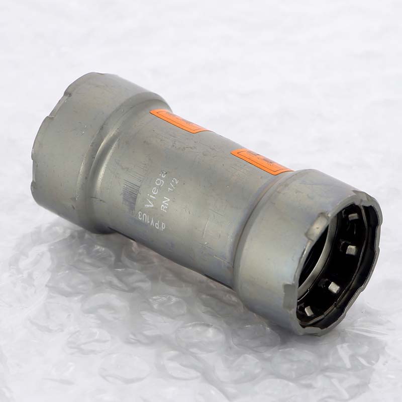 Муфта пресс надвижная Megapress оцинкованная сталь VIEGA 1/2"