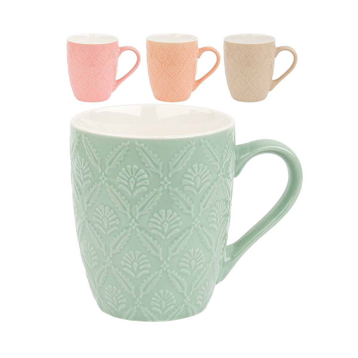 Кружка "пастель" 340 мл, фарфор (1/12/48) "nouvelle home" 2410037