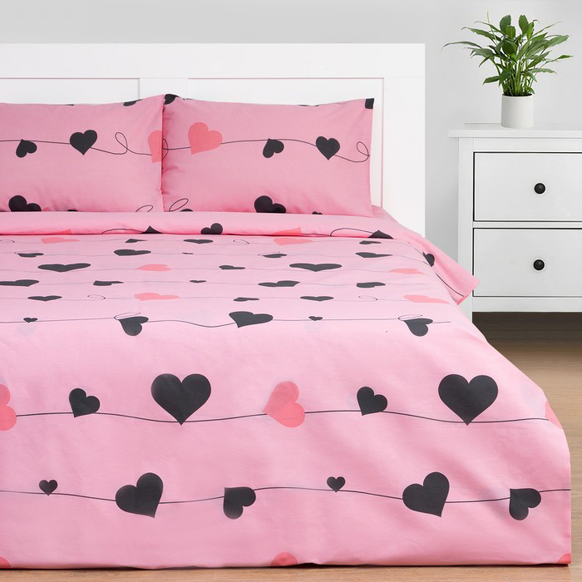 Постельное белье "этель" threads of love 2 сп. (бязь) (1) 9279045