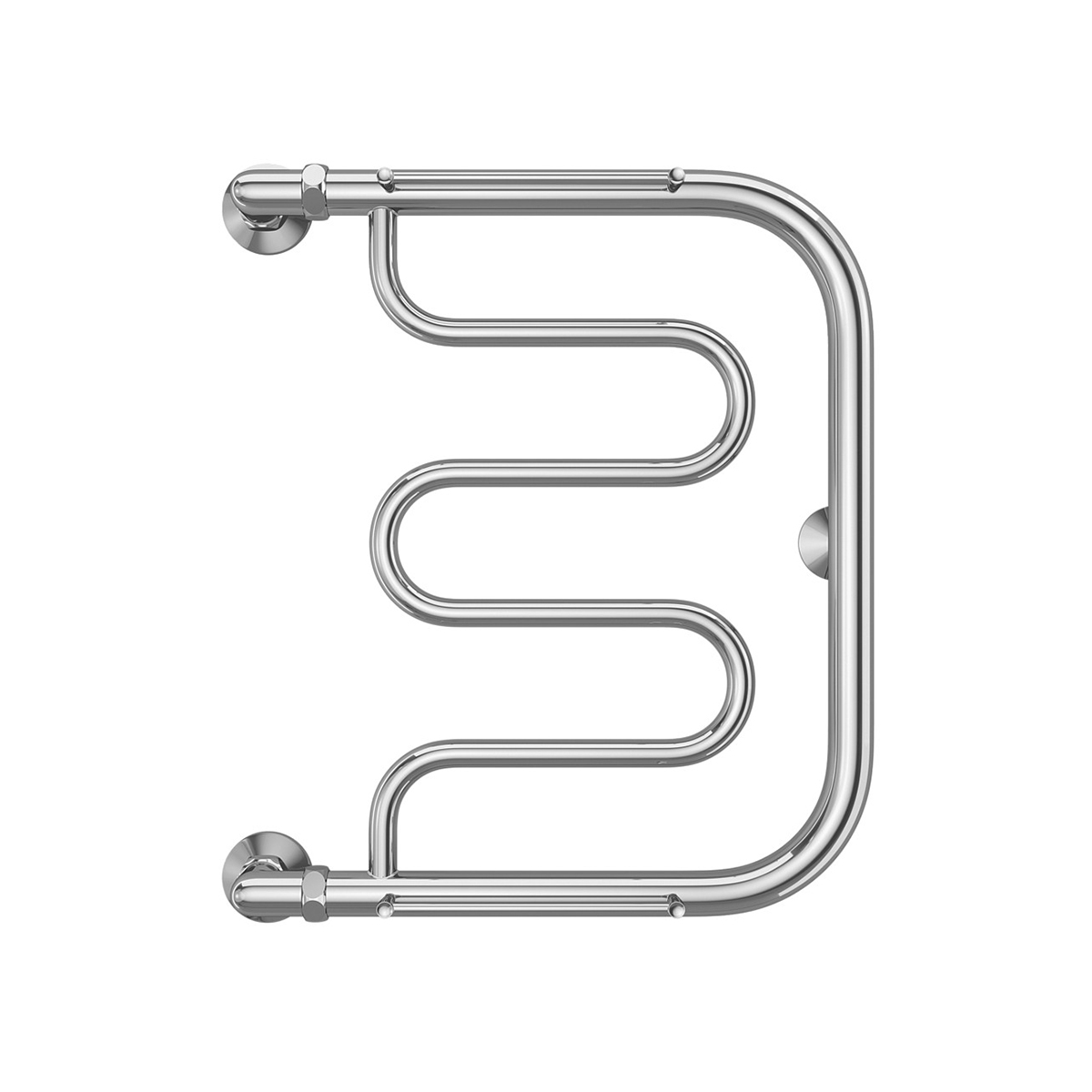 Полотенцесушитель водяной "фокстрот aisi" 500*400 (хром) "terminus"