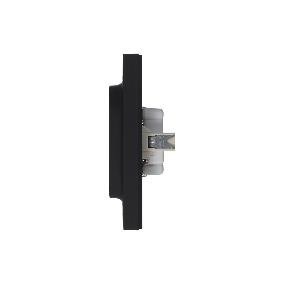 Розетка "atlasdesign" 2-х местн. с заземл. 16а, карбон (1/6/36) "schneider"