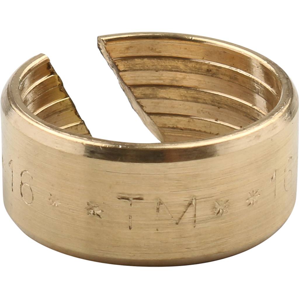 Угол настенный с креплением 16 х 1/2'' ВР обжим TIEMME для металлопласта