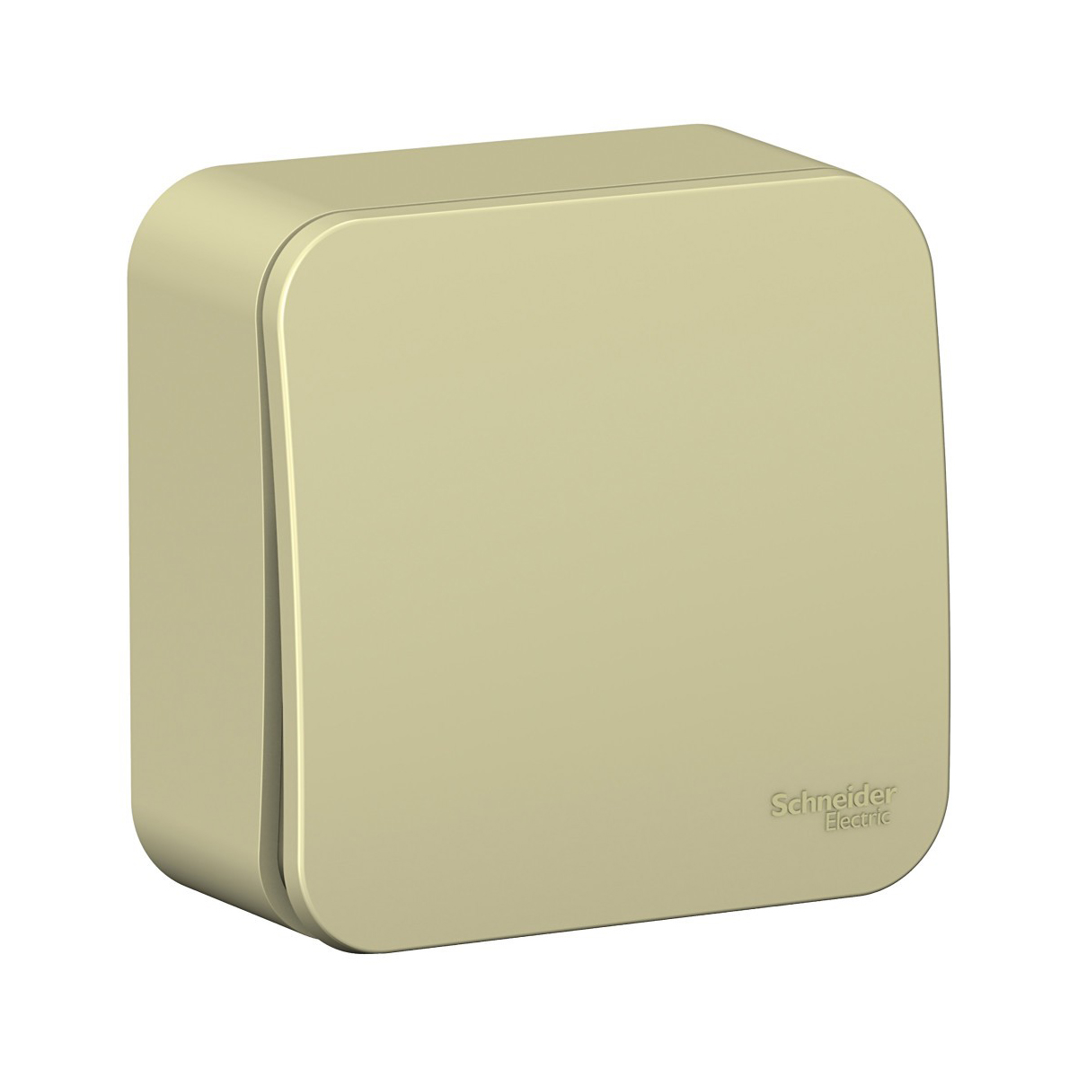 Переключатель открыт. уст. "blanca" 1 кл. 10а, бежевый (1/15/30) "schneider"