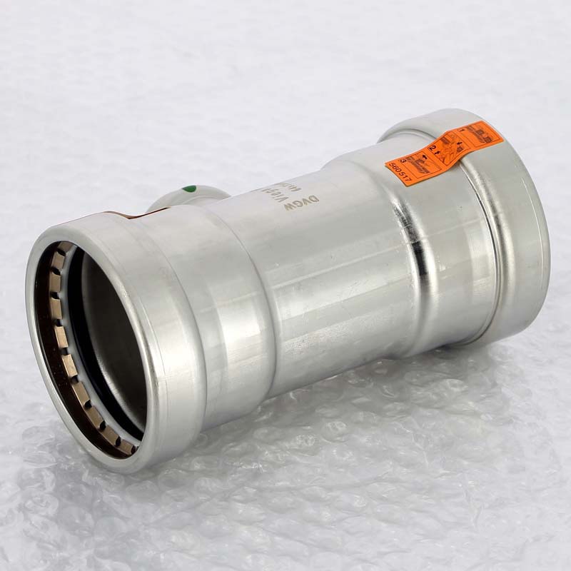 Тройник пресс 64x35x64 нержавеющая сталь Sanpress Inox VIEGA