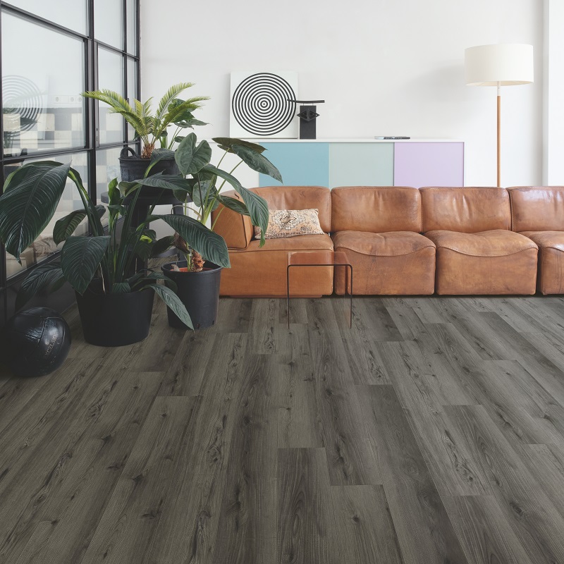 SPC Ламинат Quick-Step Atmosphere ASPC 20245 Дуб темно-коричневый