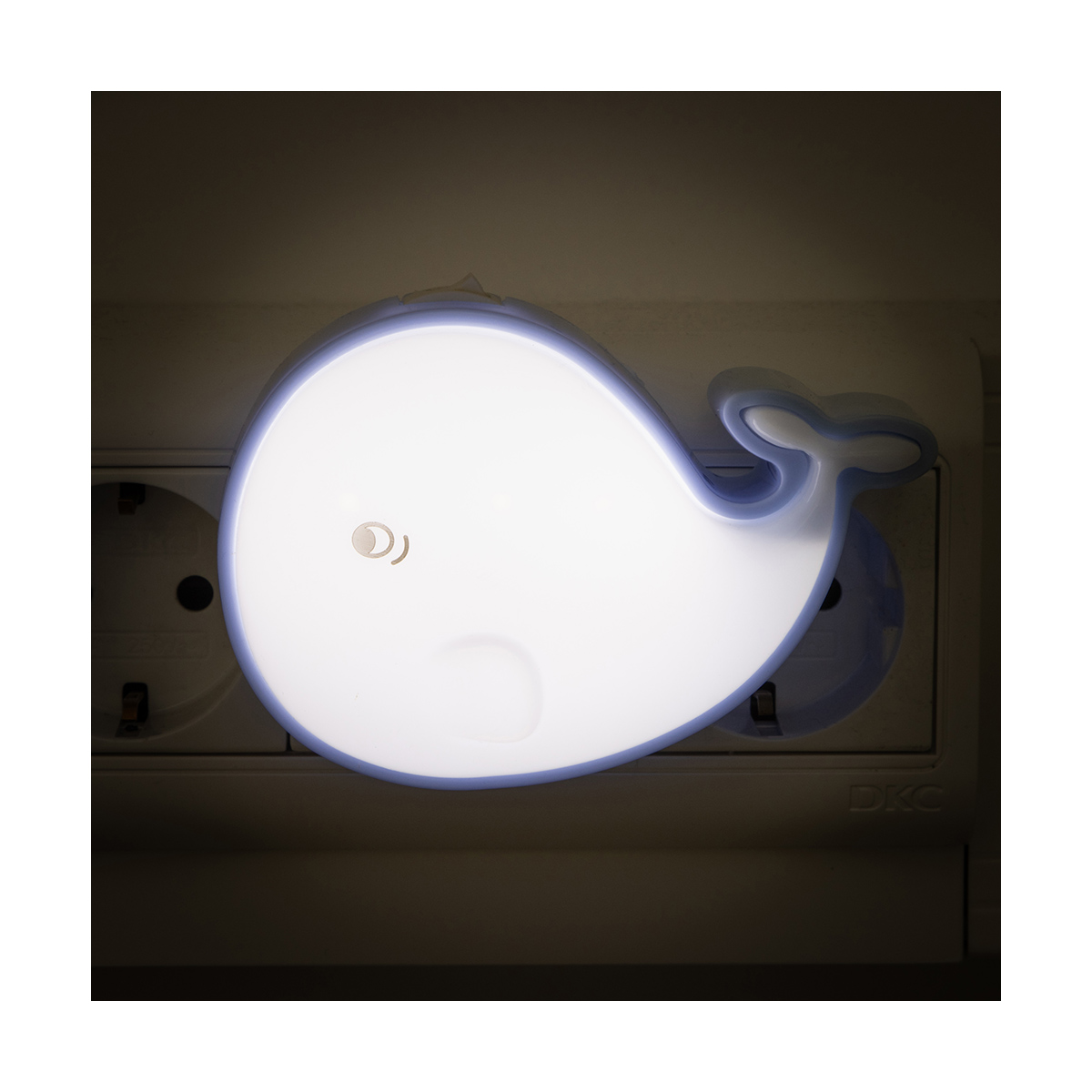 Лампа-ночник "energy" en-nl-7 "кит", голубой (1/50/100)