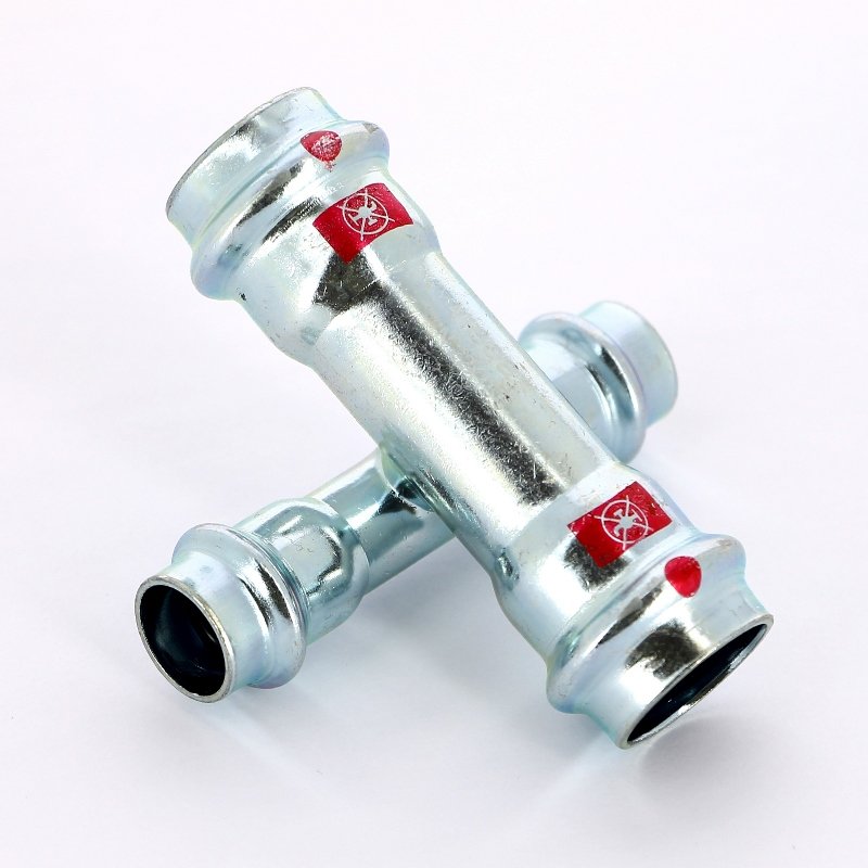 Крестовина пресс 22x15 оцинкованная сталь Prestabo VIEGA