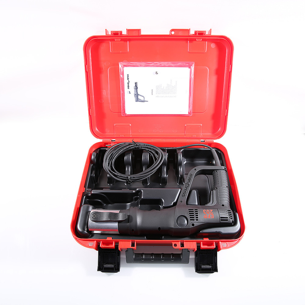 Пресс-инструмент электрический VALTEC EFP203 в пластиковом ящике