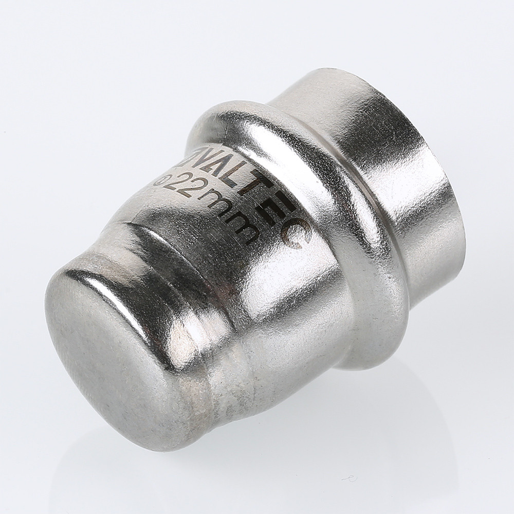 Заглушка пресс 22 нержавеющая сталь VALTEC