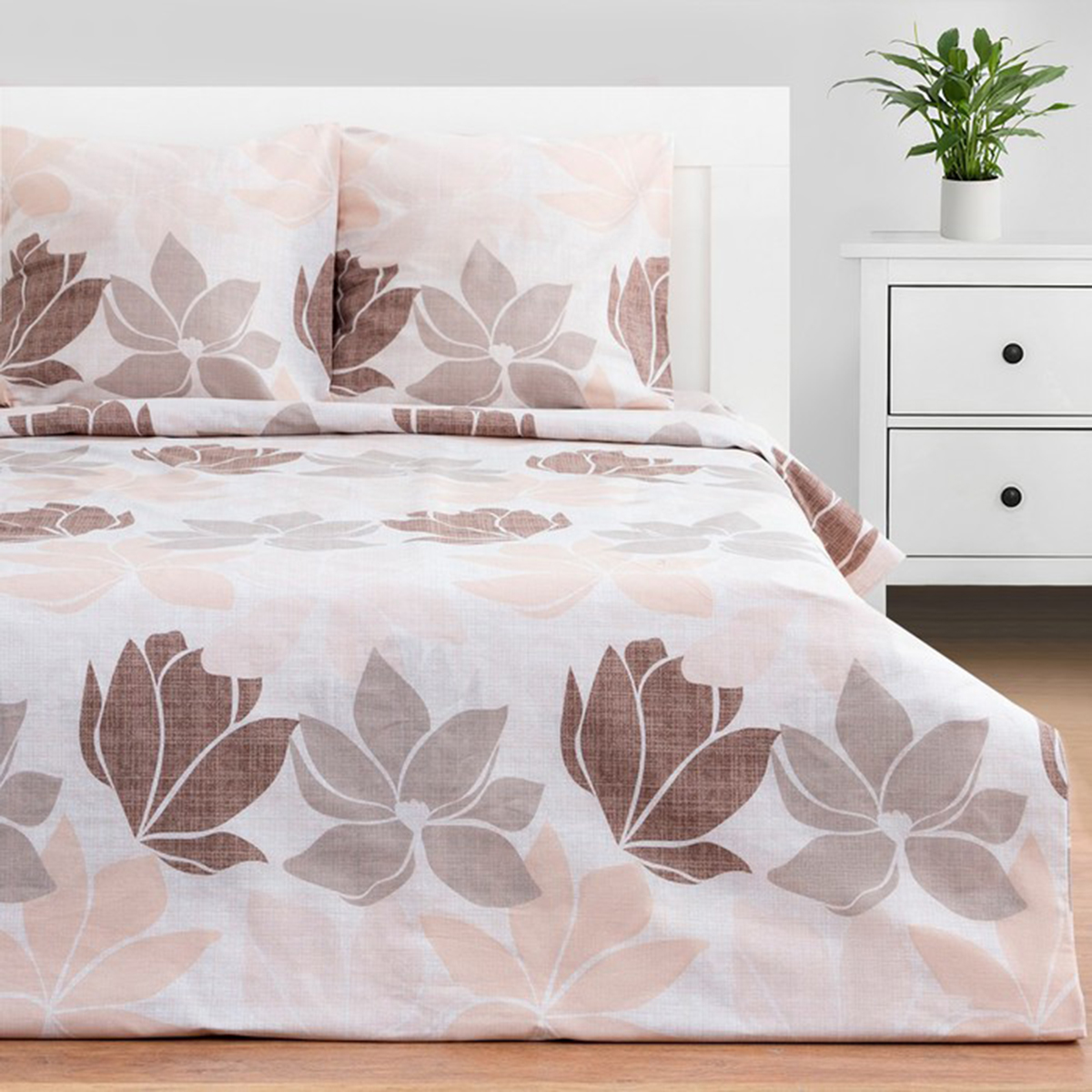Постельное белье "этель" магнолия евро (бязь) (1) 7533869