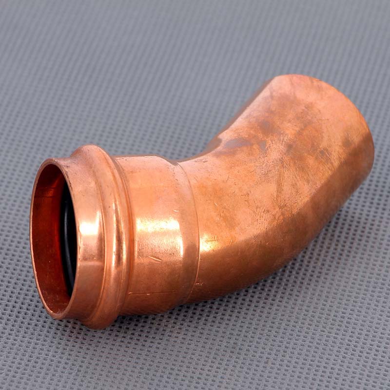 Угол-вставка 45° пресс медный Profipress VIEGA 35