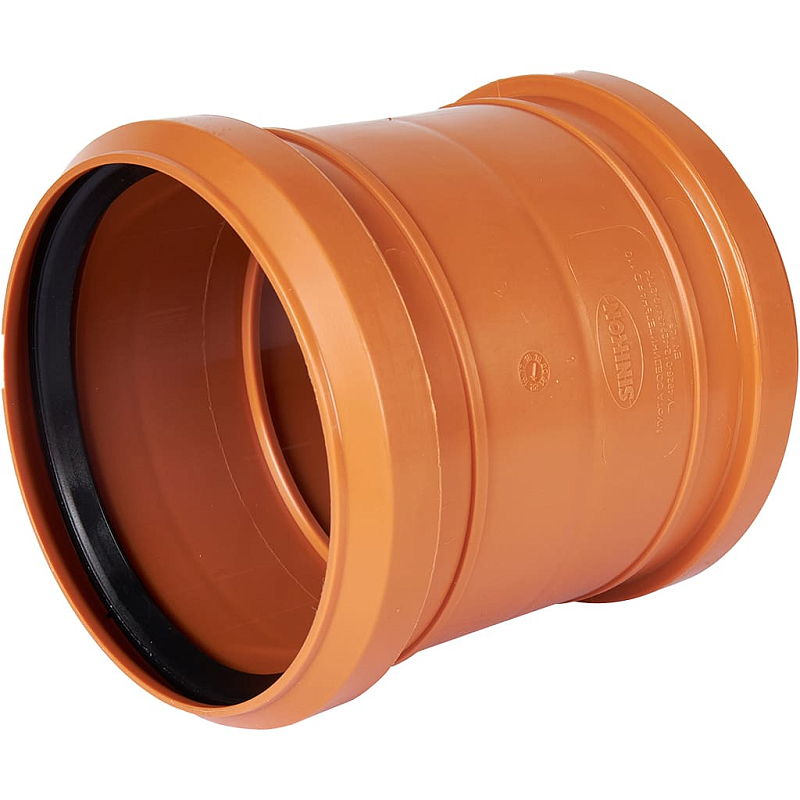 Муфта соединительная для наружной канализации d=110 мм SINIKON УНИВЕРСАЛ