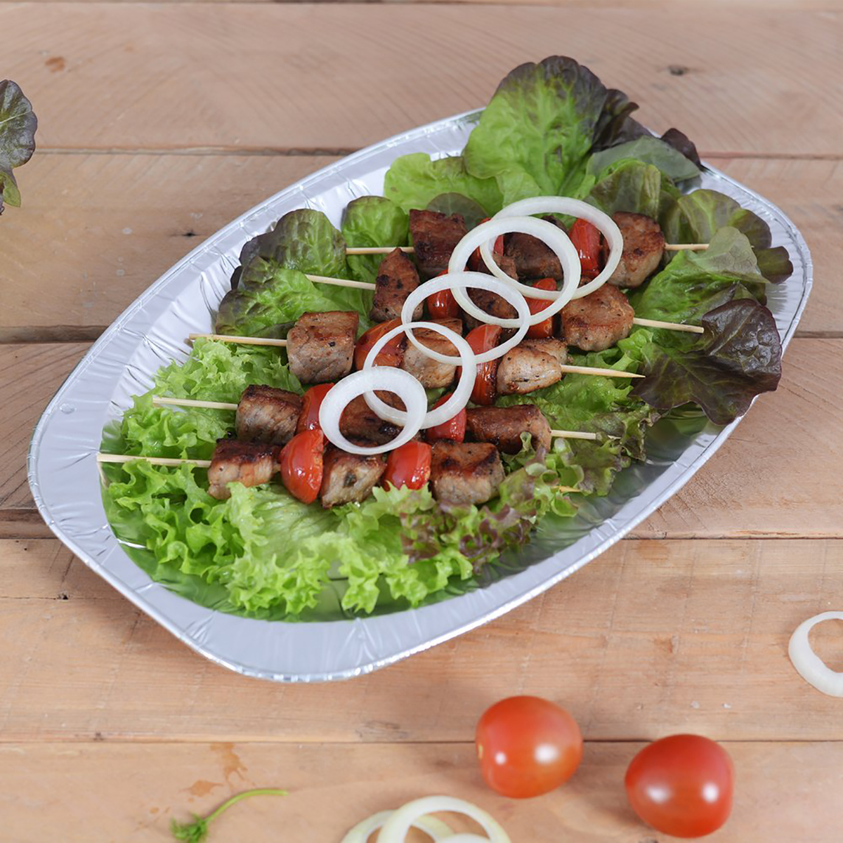 Шпажки бамбуковые 25 см (набор 100 шт.) (1/12/204) "мультидом" vl80-49