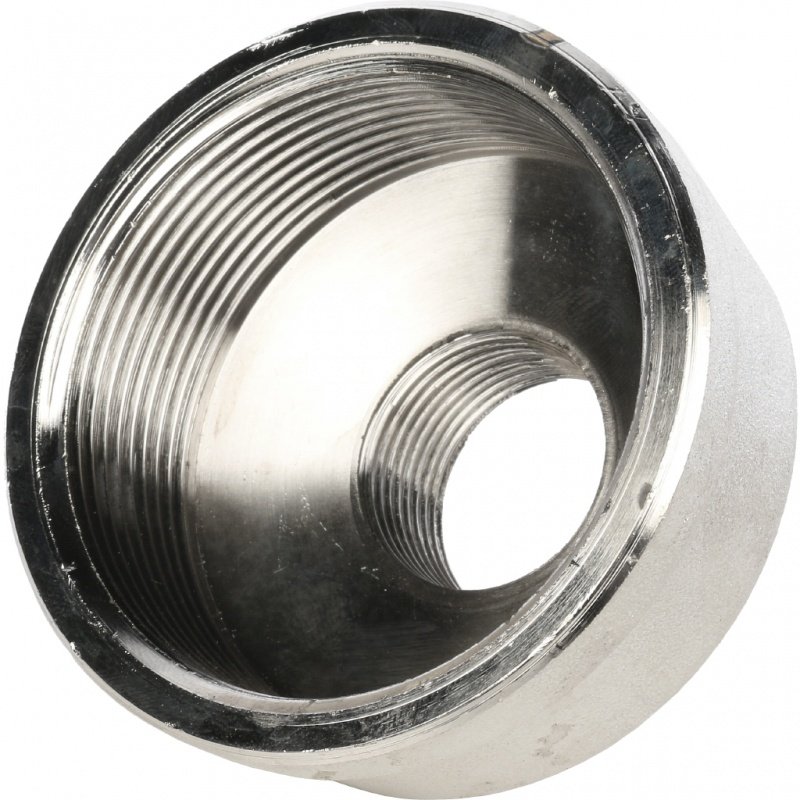 Муфта резьбовая переходная 2" x 3/4" ВР никель STOUT