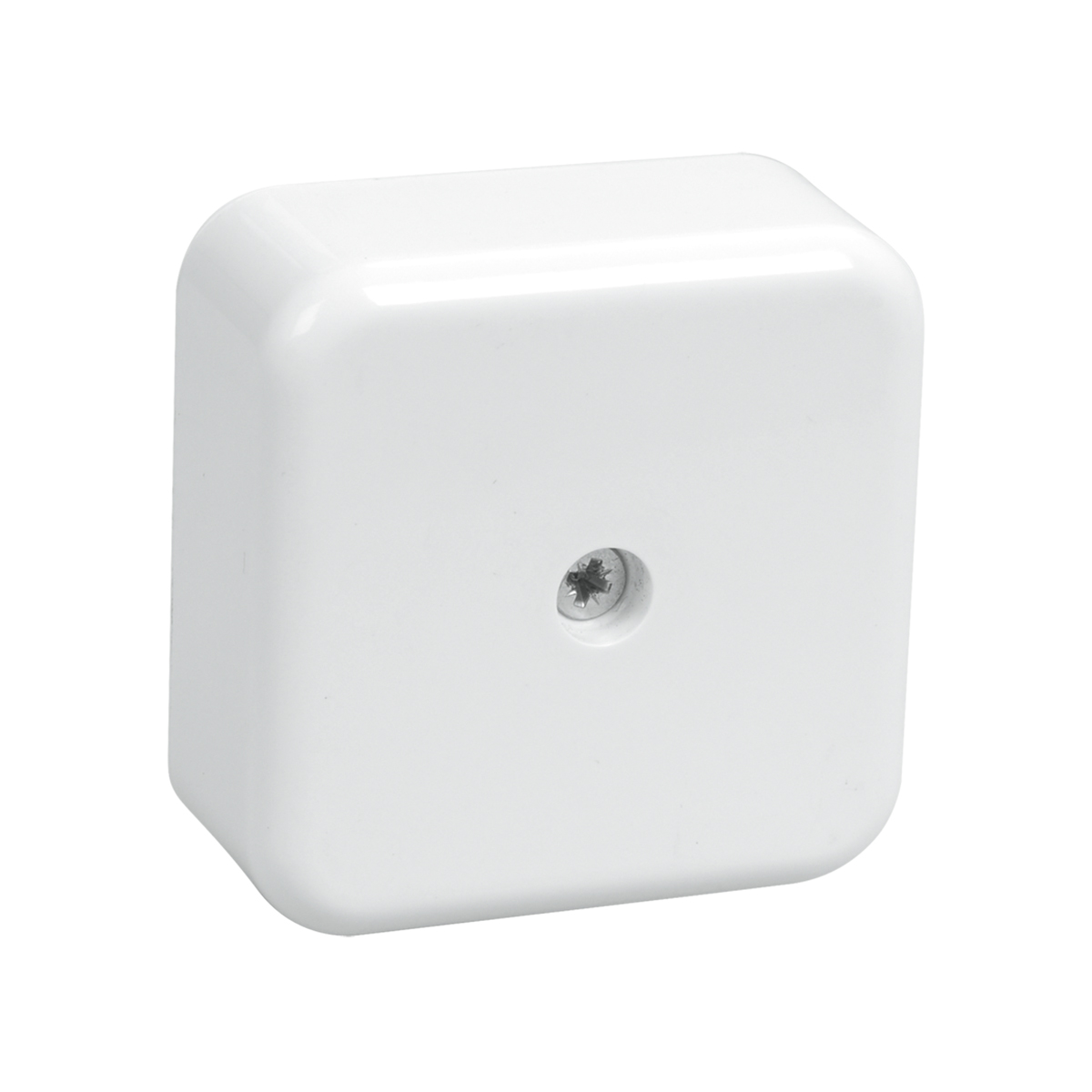 Коробка распаячная открыт. уст. км41206-01 50*50*20 мм, ip20, белая (4 клеммы 3 мм2) (1/264) "iek"