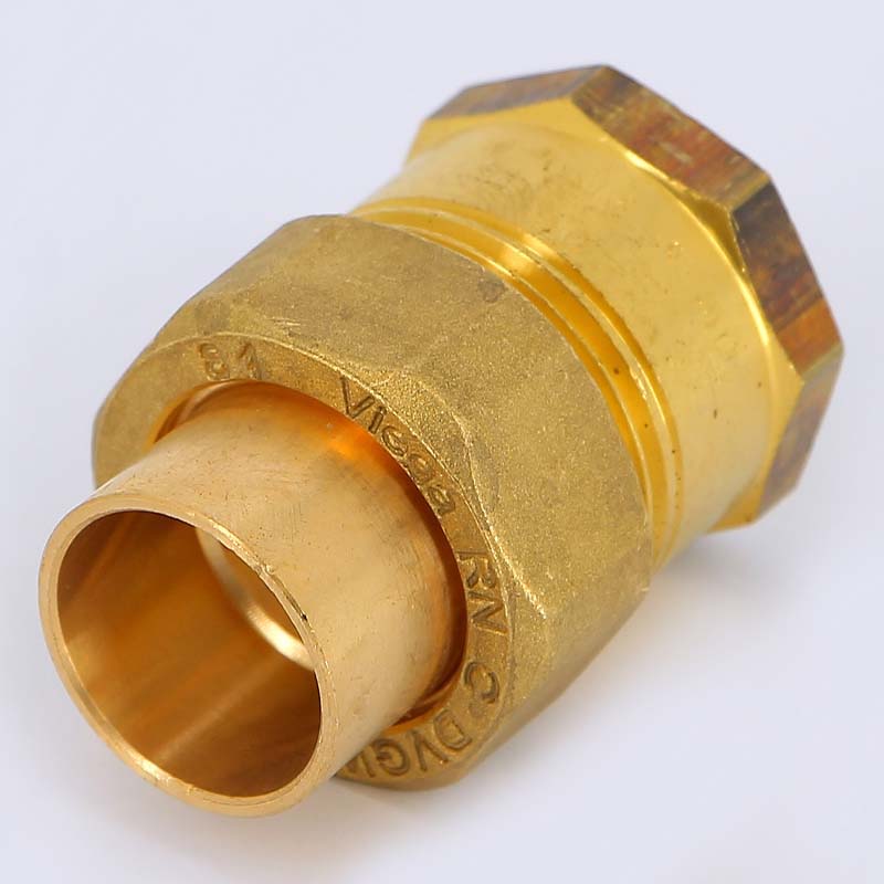 Американка с плоской прокладкой VIEGA пайка ВР 22x3/4"