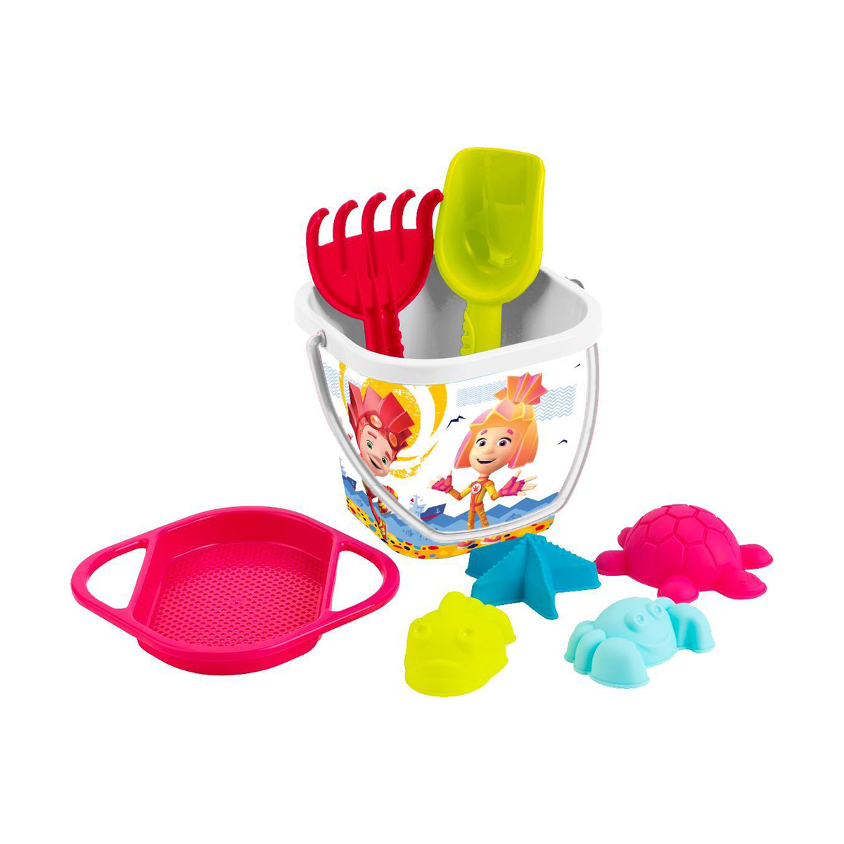 Набор для игры с песком "фиксики" (1/8) "little angel"  la1324