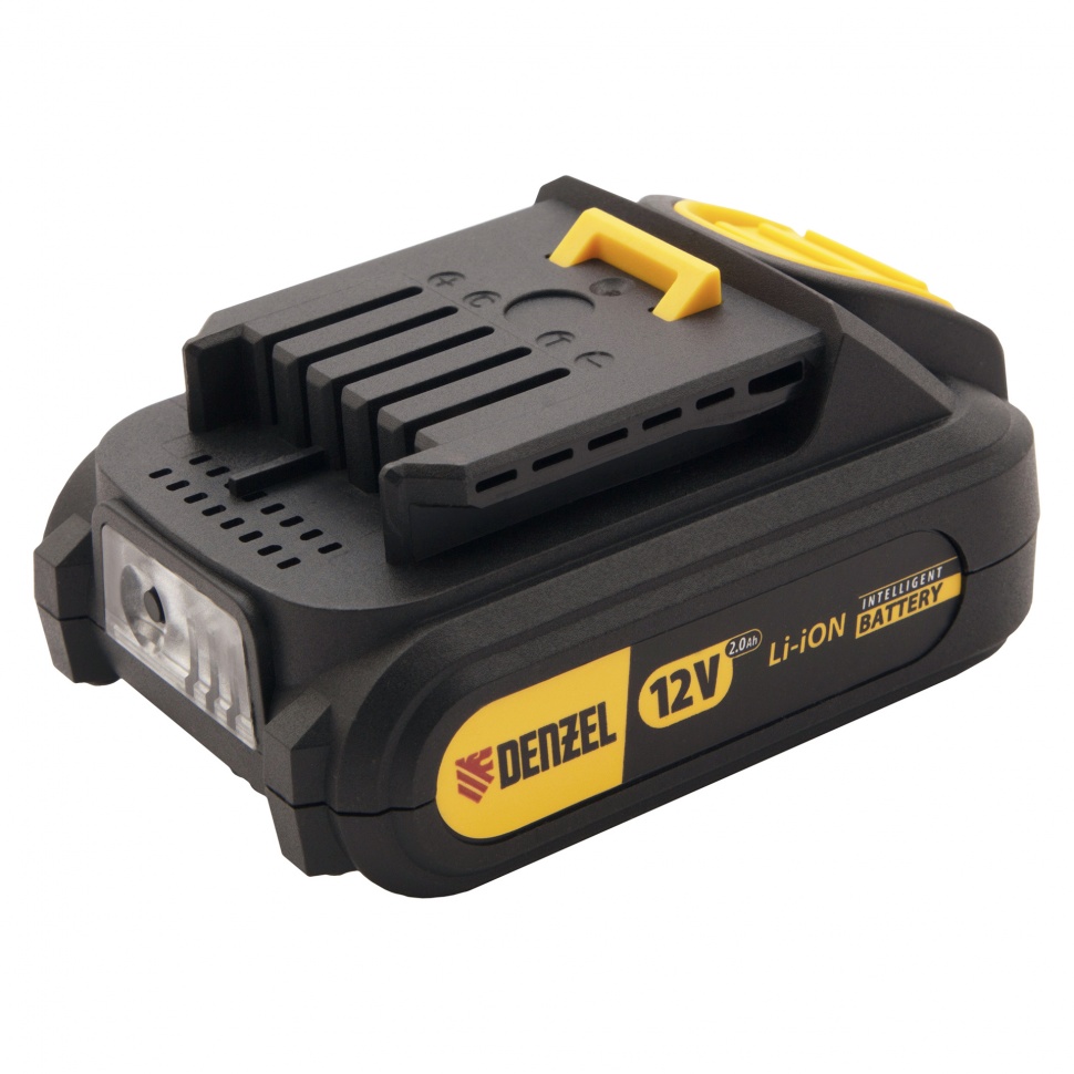 Батарея аккумуляторная IB-12-2.0, Li-Ion, 12 В, 2.0 А/ч Denzel (28431)
