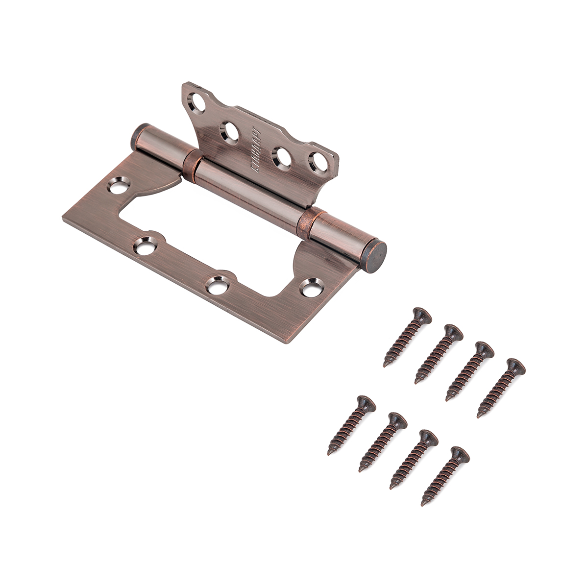 Петля накладн. универс. 2bb ac (100*75*2,5) медь (1/20/100) "стандарт"