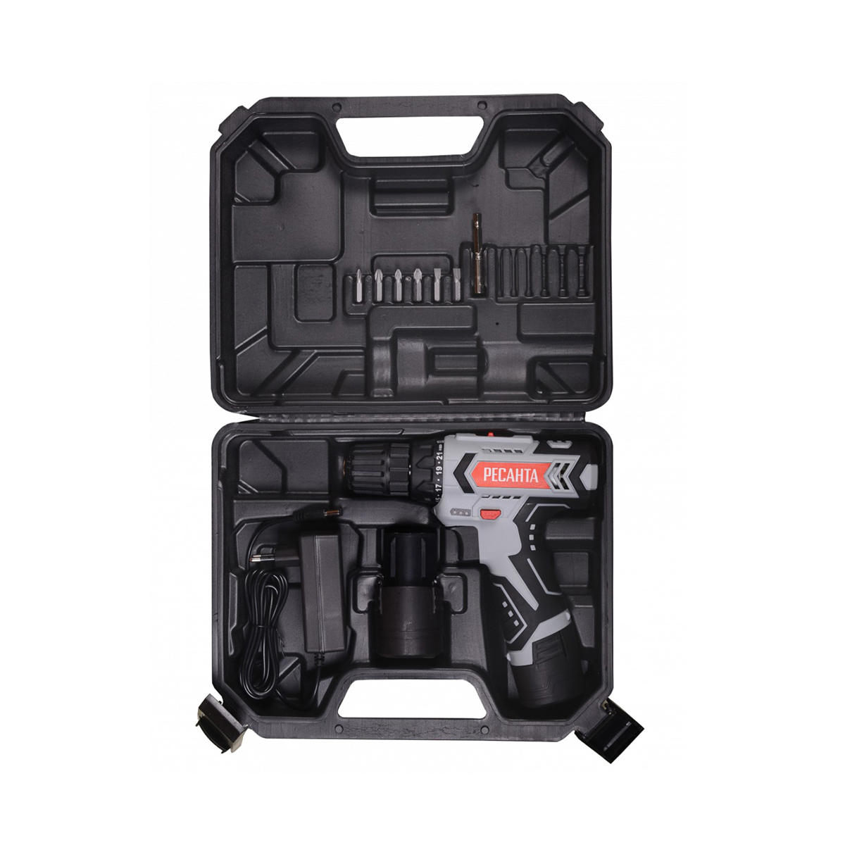 Дрель-шуруповерт аккум. да-12-2лк "ресанта"