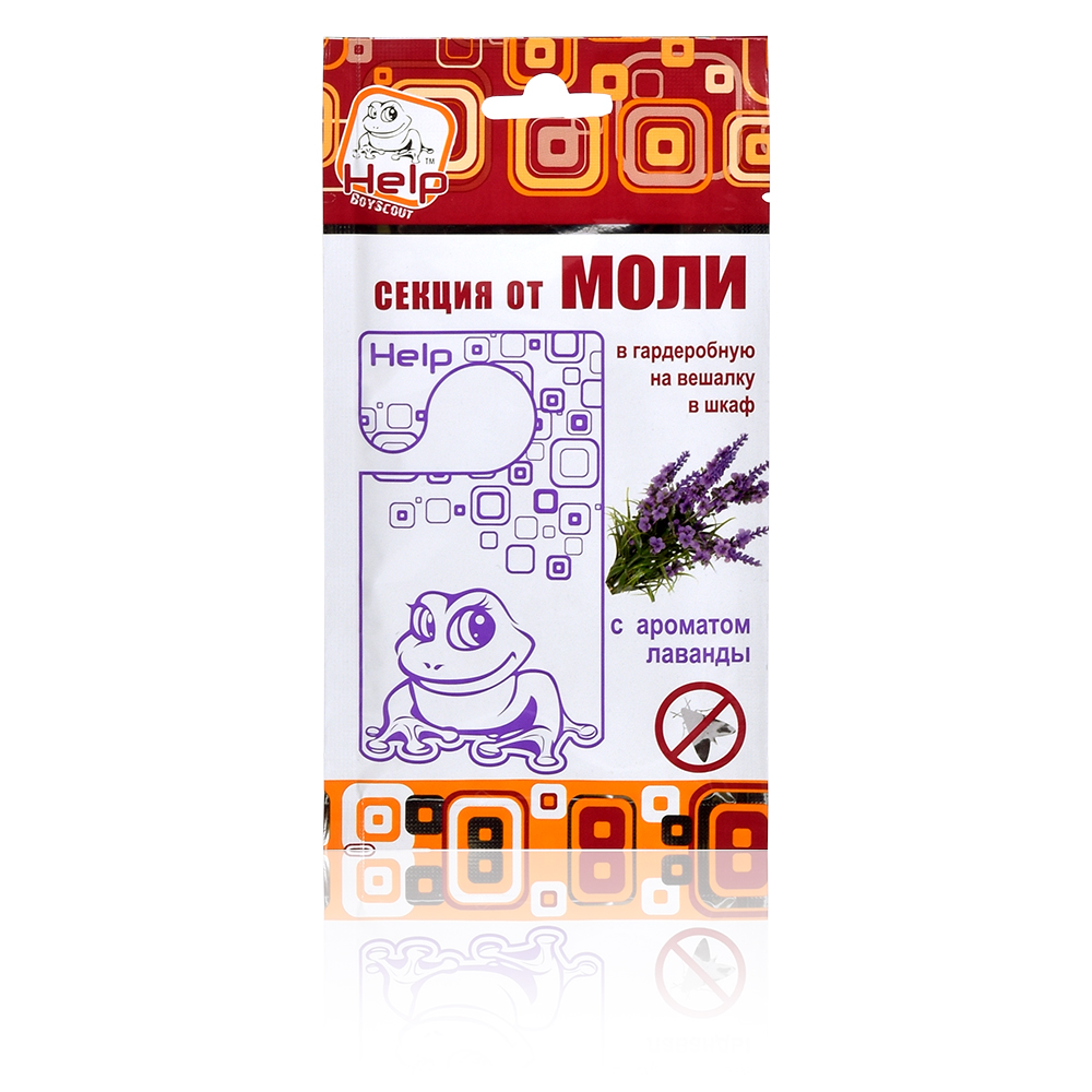 Средство от моли вешалка (лаванда) (1/24) "help" 80308