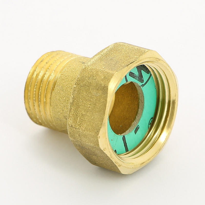 Соединение редукция 1/2" x 3/4" ВН с накидной гайкой и плоской прокладкой UNI-FITT