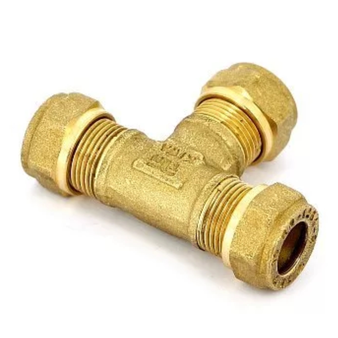 Тройник 8 х 8 х 8 обжим TIEMME