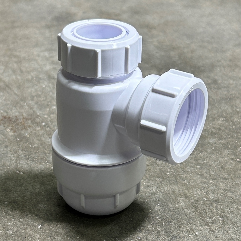 Сифон McALPINE бутылочный 1 1/4" x 32 мм без выпуска выход компрессионный Ду=40мм