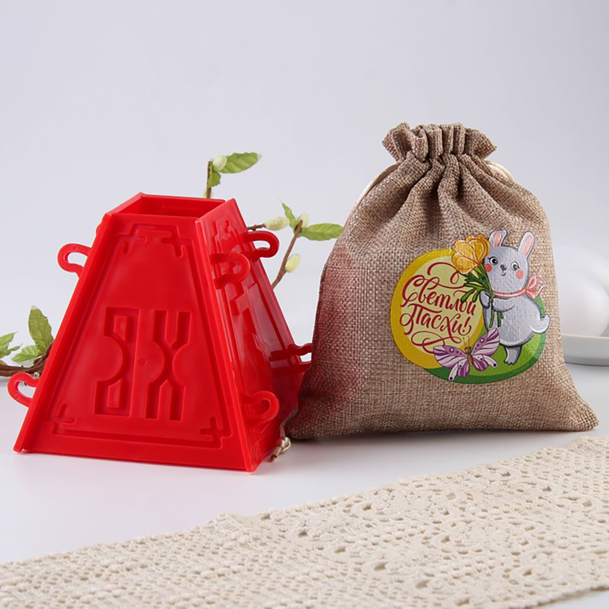 Форма для пасхи "зайка" 16*19 см (1) 7701791