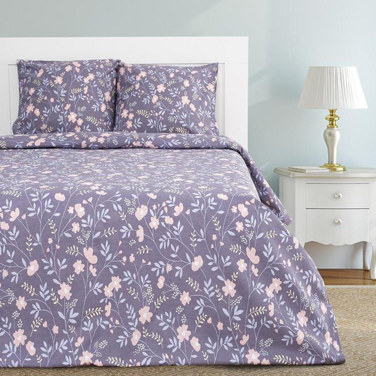 Постельное белье "этель" сумрачный сад 2 сп. (бязь) (1) 5126828