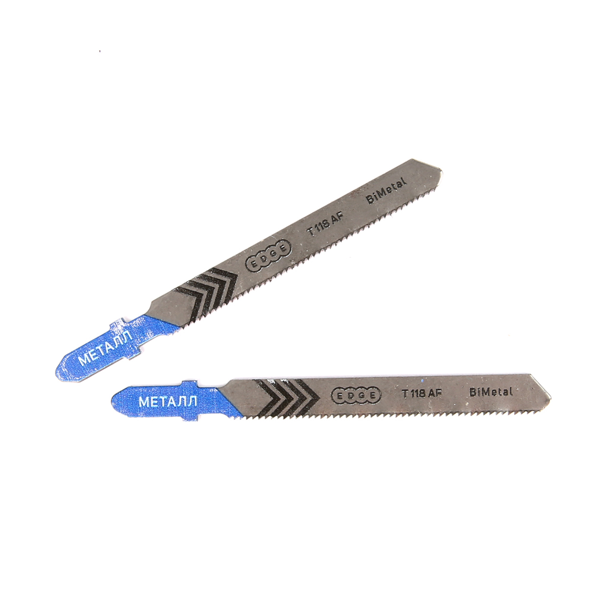 Пилки для лобзика по металлу t118af  2 шт. 58 мм (1/10) "edge by patriot" 814010003