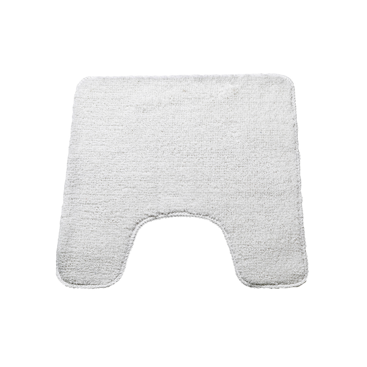 Коврик для туалета "ardea" 45*45 см, полиэстер (белый) (1/30) "swensa" swm-1520wht-t