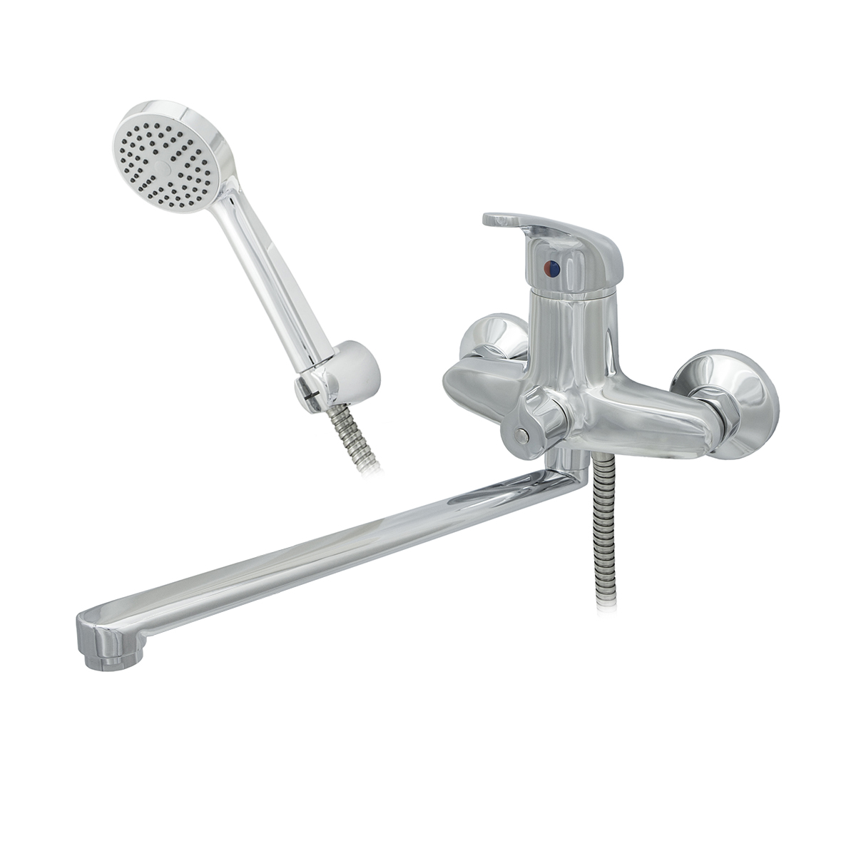 Смеситель для ванн "престиж" цс-см 300-4 d35 м-42 длинный поворотн. излив (1/10)