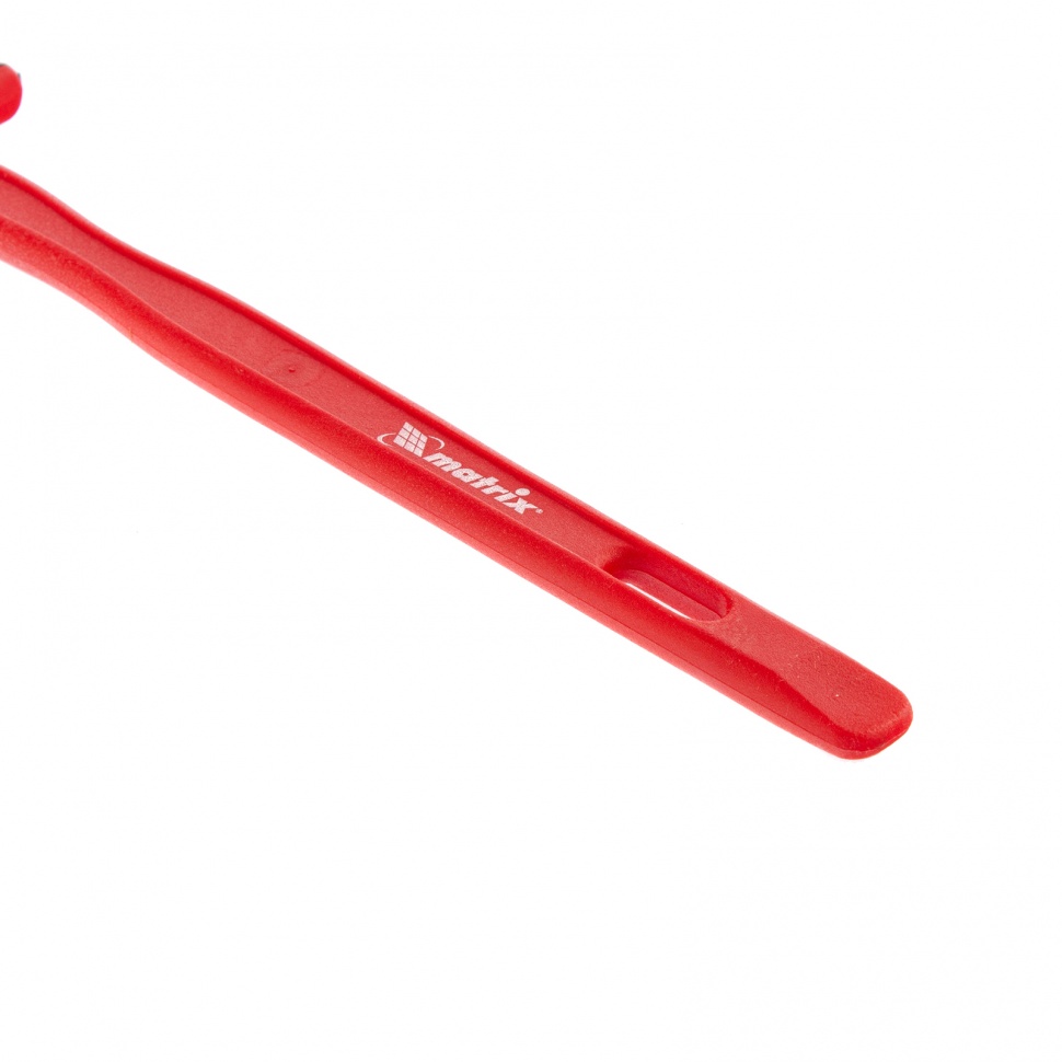 Кисть флейцевая удлиненная, 70 x 12, натуральная щетина, пластиковая ручка Matrix (83403)