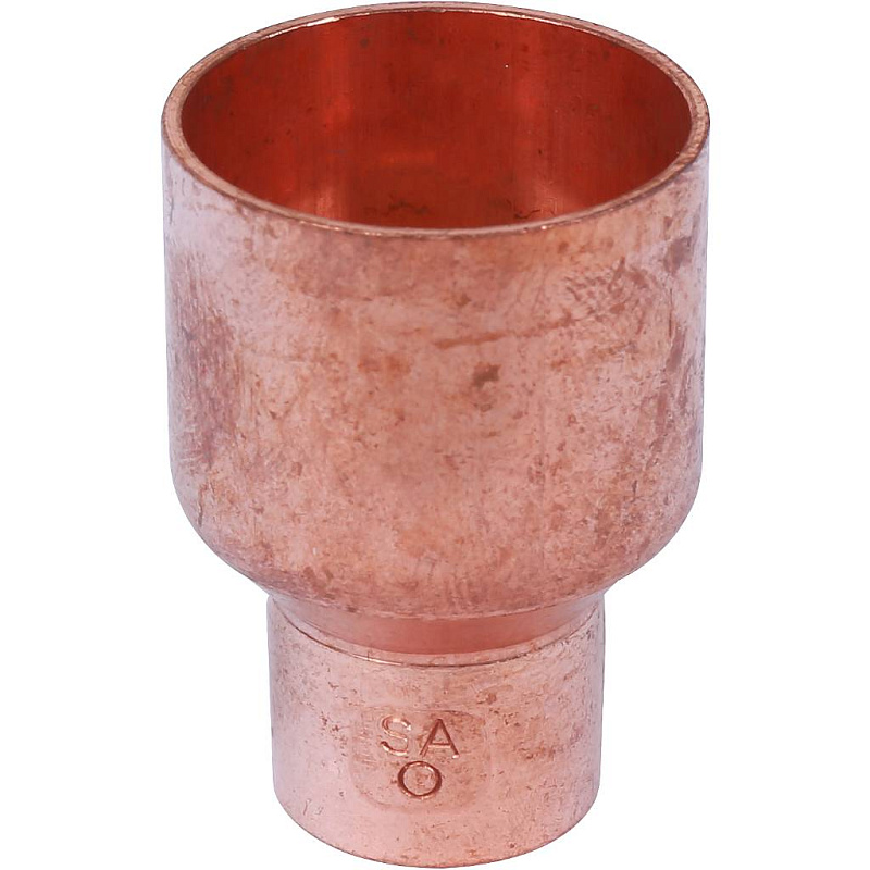 Муфта медная 28x15 переходная однораструбная SANHA под пайку 152432815