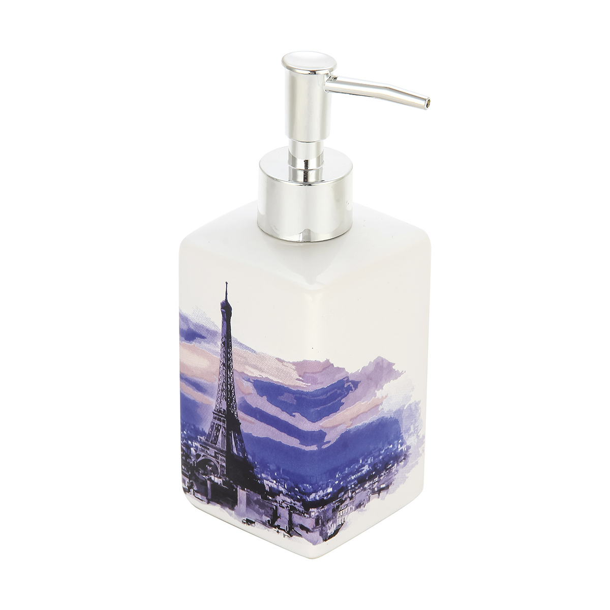 Дозатор для жидкого мыла "париж" dis-p, керамика (1/4/24) "рыжий кот"