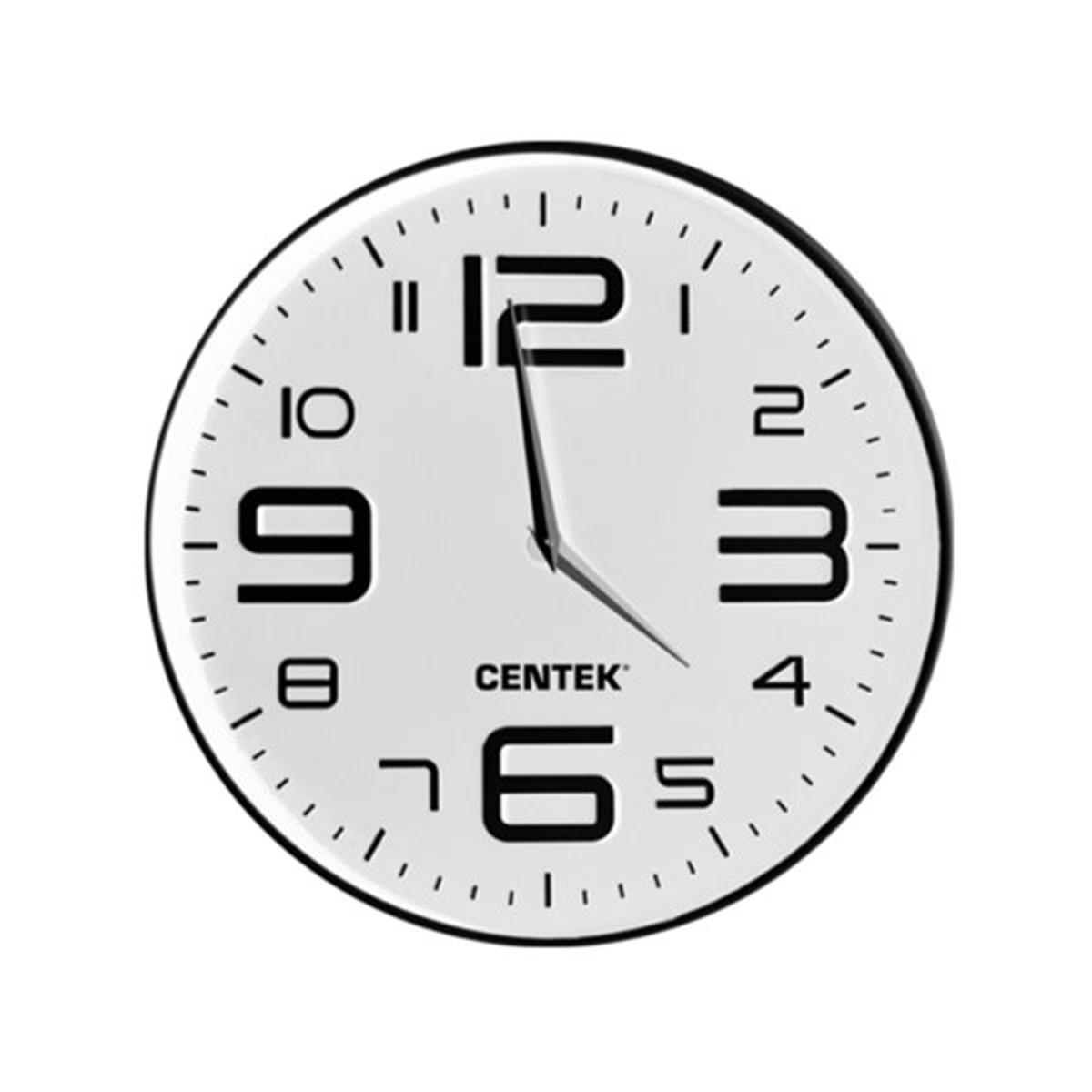 Часы настенные ст-7101 white кварцевые (1/10) "centek"