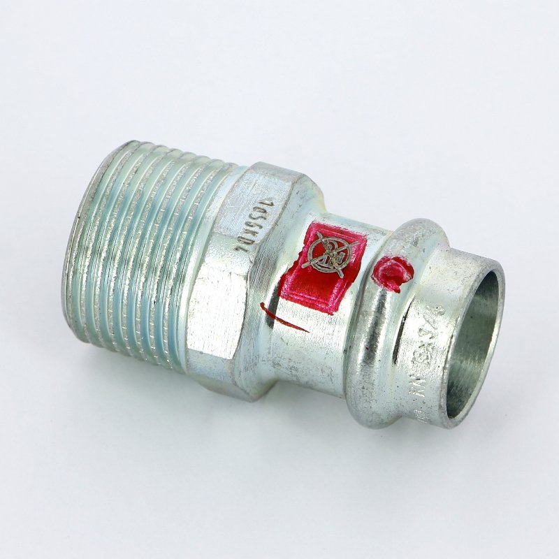 Муфта пресс-Н 18x3/4" оцинкованная сталь Prestabo VIEGA