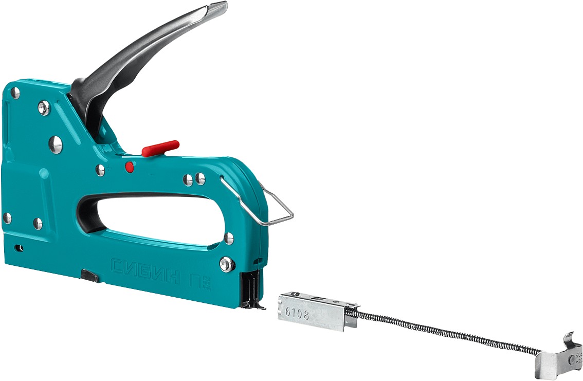 СИБИН РМ-53, тип 53 (A/10/JT21) 23GA (4 - 14 мм), стальной рессорный степлер (31537)