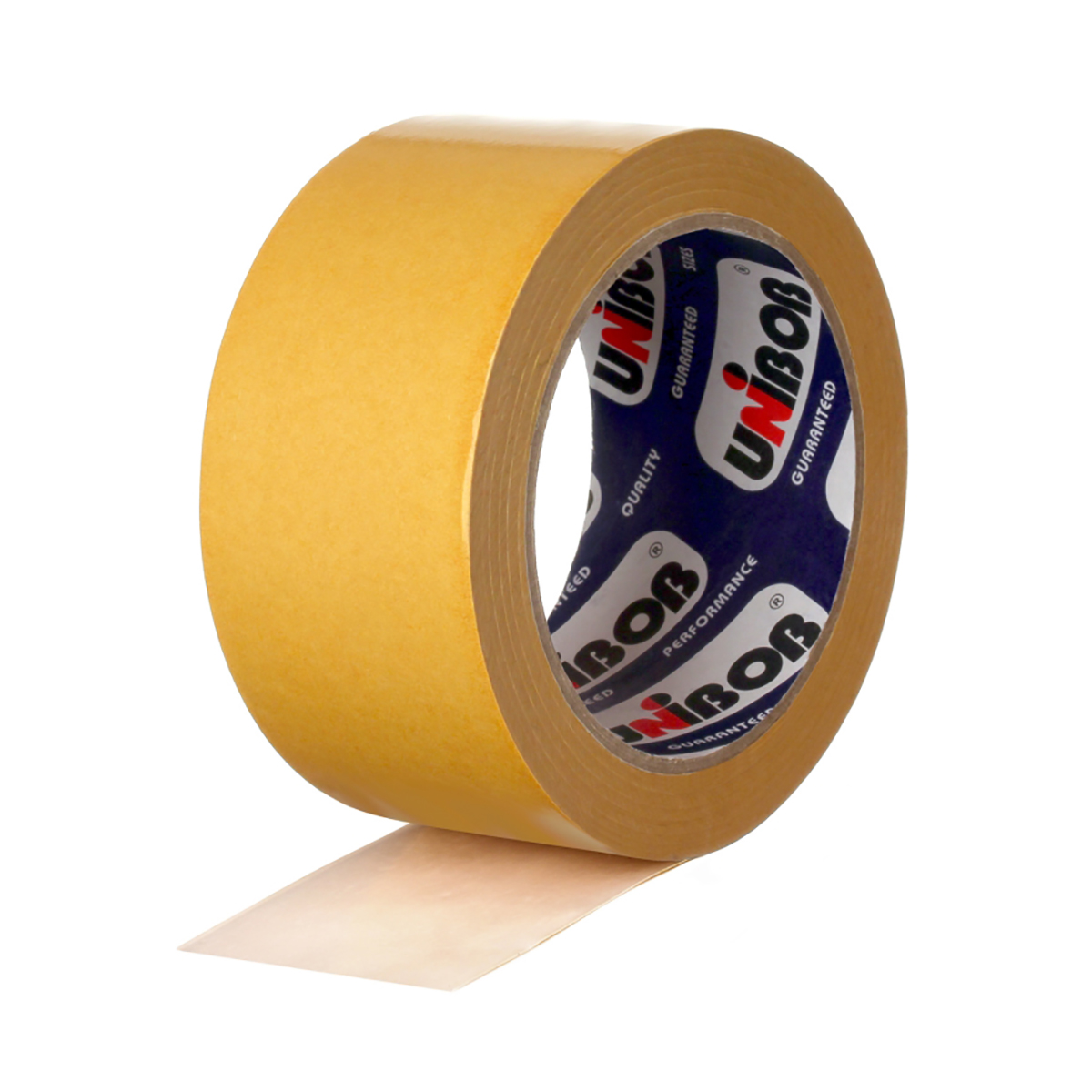 Скотч двусторонний 25 мм х 10 м (72) "unibob"