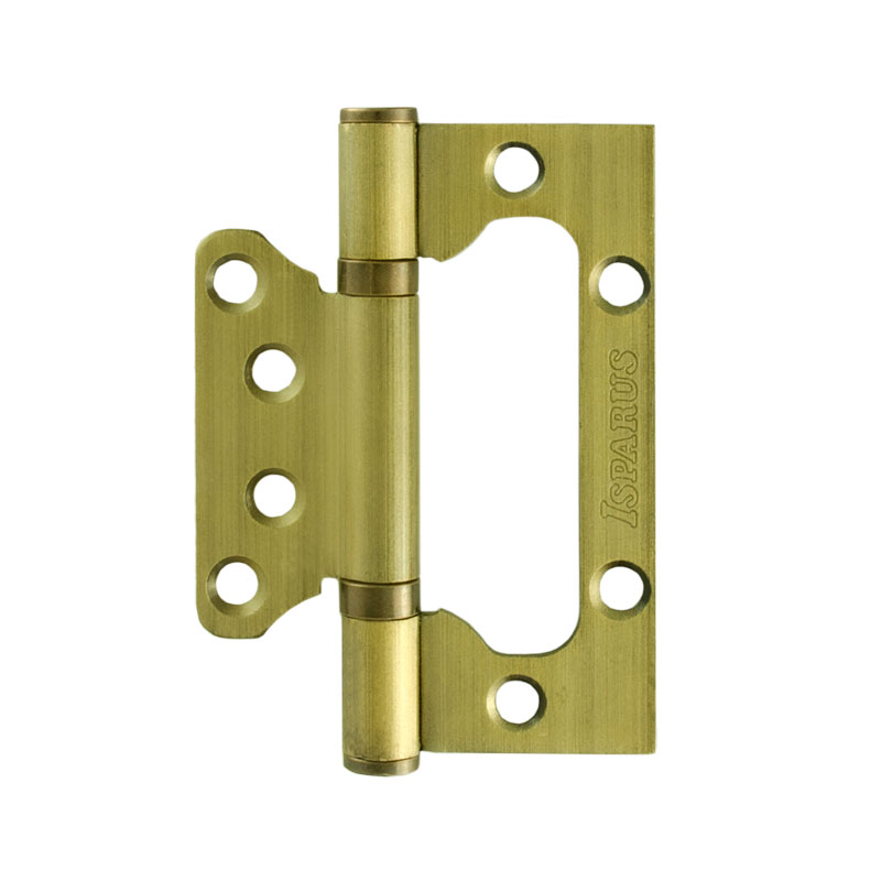 Петля накладн. универс. 800-4" isparus (100*75*2,5) бронза (2/100) "нора-м"