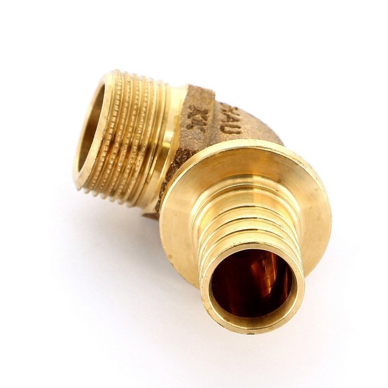 Угольник RAUTITAN 25 Х 3/4 НР REHAU RX (бронза)