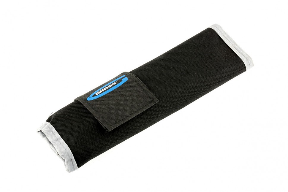 Набор ключей комбинированных 8-17 мм, 6 шт, CrV, холодный штамп Gross (15147)